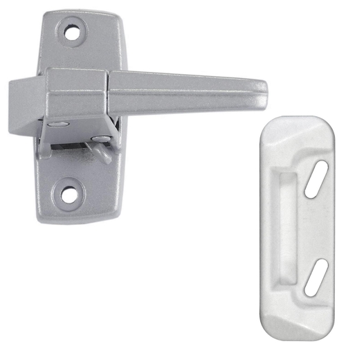 ZD Inside Storm Door Latch, Silver