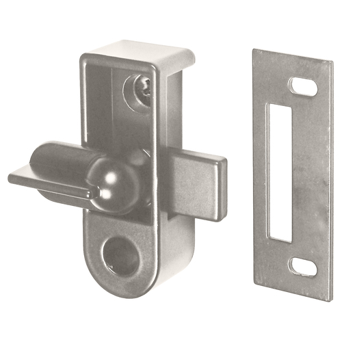 Storm Door Deadbolt, Satin Silver