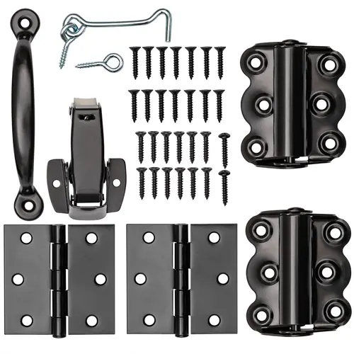 Screen Door Kit, Black