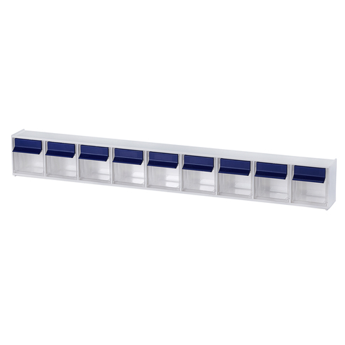 Tilt Bin G2 - 9 Bins, Blue/White