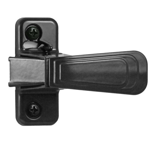 WC Inside Latch, Black, Bagged W/Upc