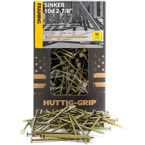 Nail - Sinker, 11-Gauge 2-7/8" - Vinyl Coated 5-lbs