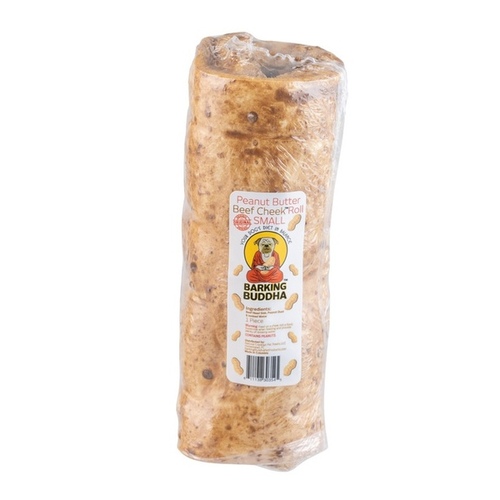 Barking Buddha Peanut Butter Beef Cheek Original Rolls - Small