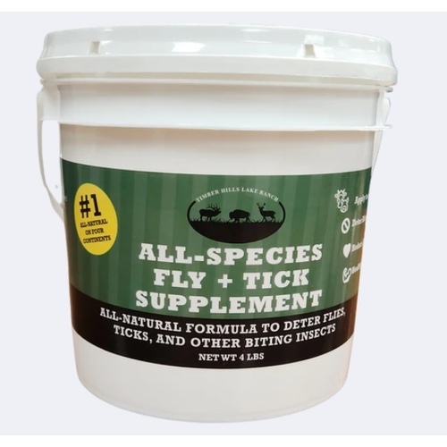 Trust Think Products 13842504 All-Species Fly & Tick Supplement - 4 lb Pail