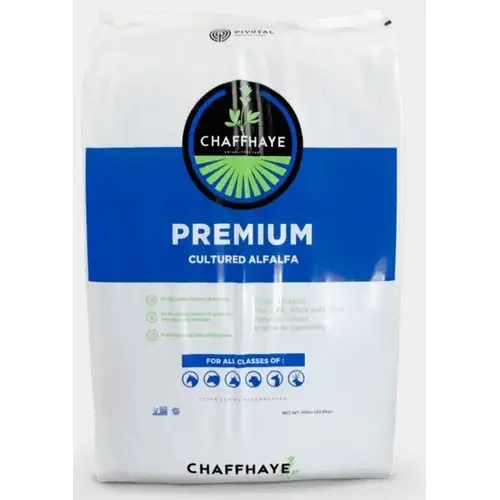 Pivotal Feeds CHAFF150 Chaffhaye Premium Cultured Alfalfa - 50 lbs