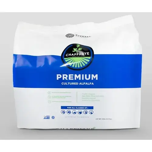 Pivotal Feeds CHAFF120 Chaffhaye Premium Cultured Alfalfa - 20 lb Bag