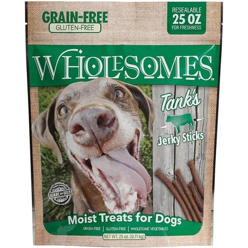 Wholesomes Tank's Jerky Sticks - 25 oz Bag