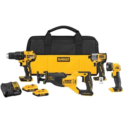 DEWALT 20V MAX 4 TOOL CMBO KIT DCK479D2