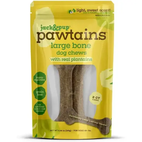 Jack & Pup JPLB02 Pawtains Large Bone