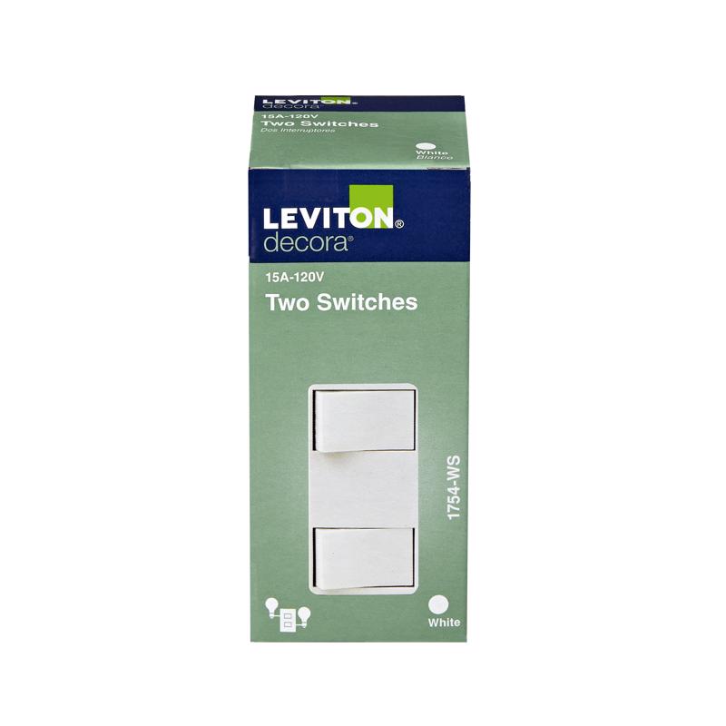 DECORA CMBO SWTCH WH 製造部品番号 01754-0WS