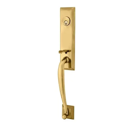 Egg Right Hand with Single Cylinder Harrison Mortise Handleset 2-3/4" Backset with F20 Function Body French Antique Brass Finish