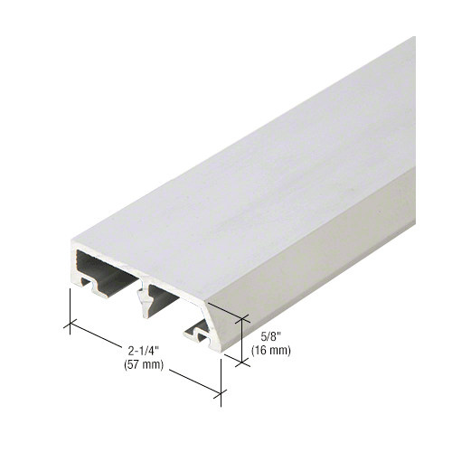 Horizontal Face Cap, Clear Anodized Class 1 - 24'-2"