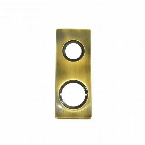 Outside Escutcheon for S200 Series, Satin Brass Blackened