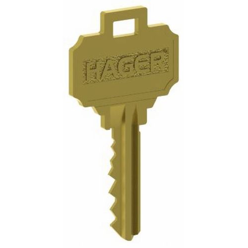 Hager 3962 6 Pin C Keyway Cut Key