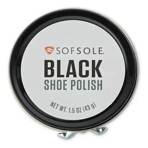 Sofesole 82093 Shoe Polish Black 1.5 oz Black