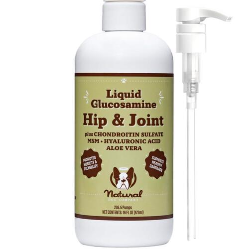 Natural Dog Company SL-HAJX-16 Hip and Joint Supplement Dog 16 oz