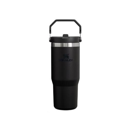 Insulated Straw Tumbler IceFlow 30 oz Black BPA Free Black