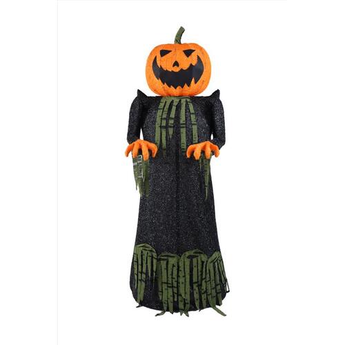 Celebrations 23DH052407 Yard Decor Prelit 57" Pumpkin Head Character