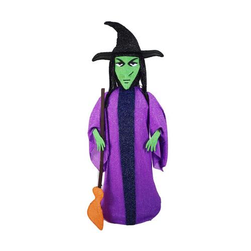 Celebrations 23DH052408 Yard Decor Prelit 60" Collapsible Witch