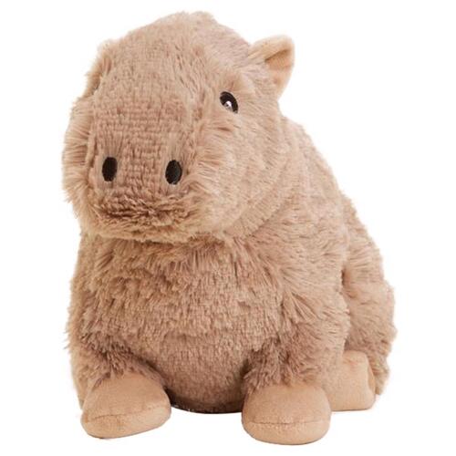 Warmies CP-CAP-1 Stuffed Animals Capybara Plush Brown Brown