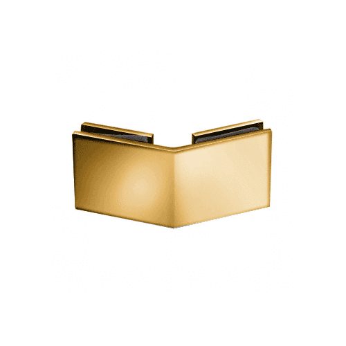 Gold Plated Anaheim 135 Degree Neo Angle Glass-to-Glass Clip