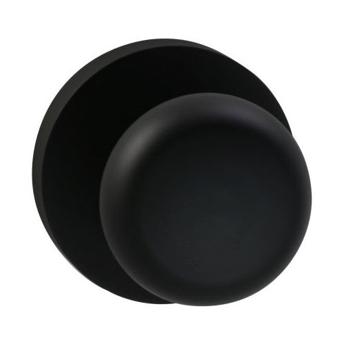 458 Knob with Modern Rose Dummy Pair Knob Oil Rubbed Bronze Finish