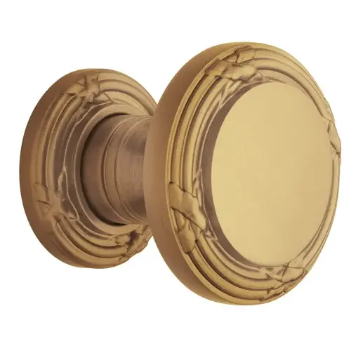 Single 5013 Knob Less Rose Vintage Brass Finish