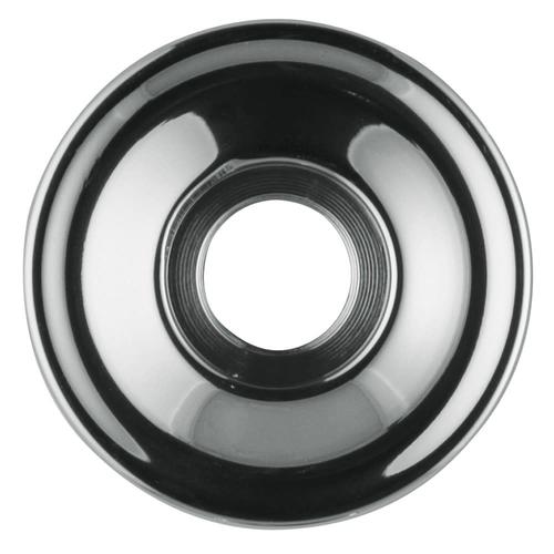 Single 2-1/4" Passage Rose Bright Chrome Finish