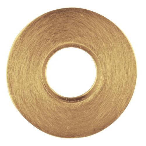 Single 2-1/8" Passage Rose Vintage Brass Finish