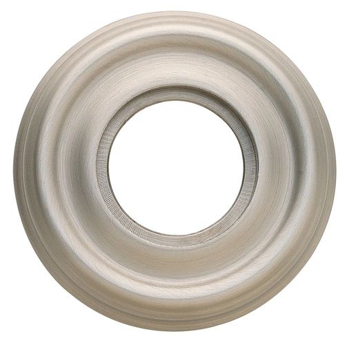 2" Passage Rose Lifetime Satin Nickel Finish Pair