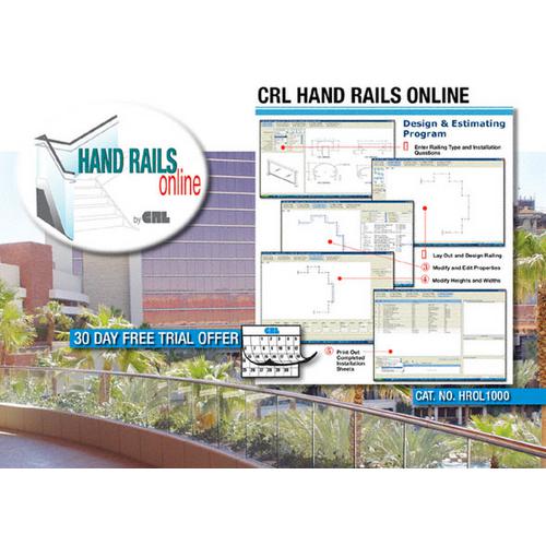 Hand Rails Online Web-Based Design Program