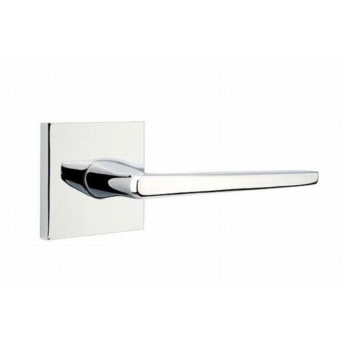 Hermes Lever Left Hand Privacy With Square Rose Bright Chrome Finish