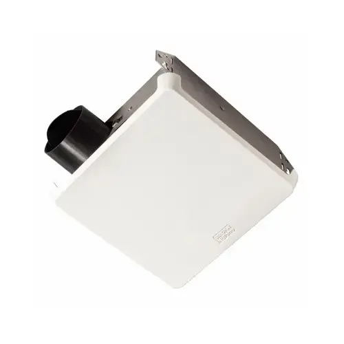 Bathroom Ventilation Fan Economy Energy Star 50 CFM 2 Sones White