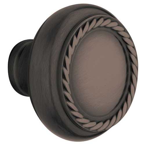 Single 5064 Knob Less Rose Satin Black Finish