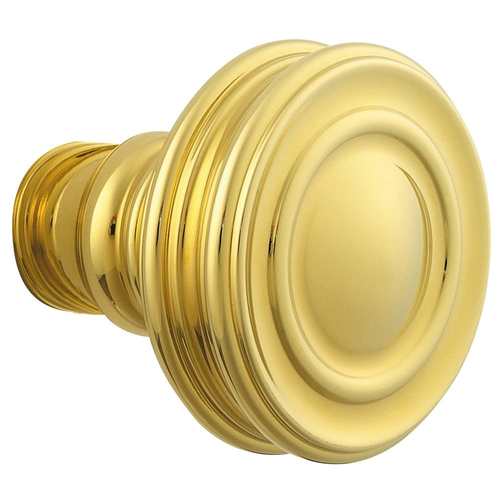 Single 5066 Knob Less Rose Unlacquered Brass Finish