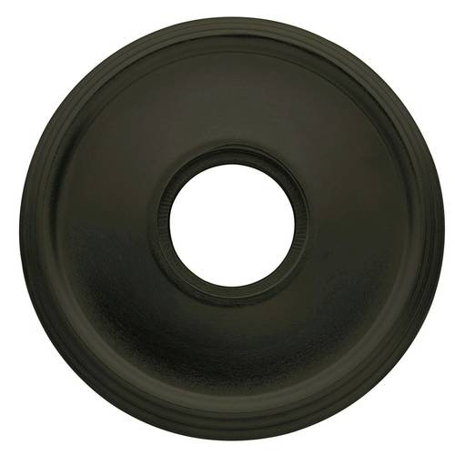 2-5/8" Privacy Rose Satin Black Finish Pair