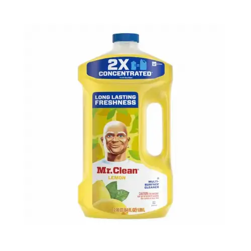 Cleaner, 1 gal, Liquid, Perfume, Orange Yellow - pack of 4