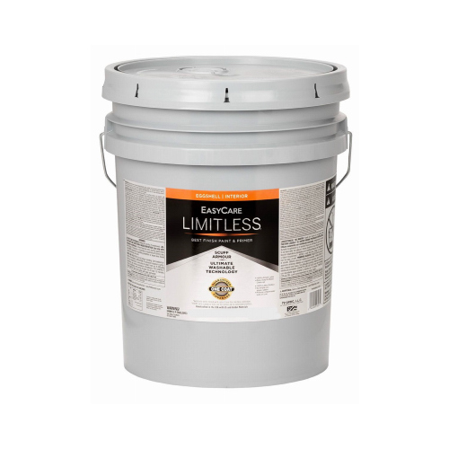 Limitless Interior Paint & Primer, Medium Base Eggshell Acrylic Latex, 5 Gallons