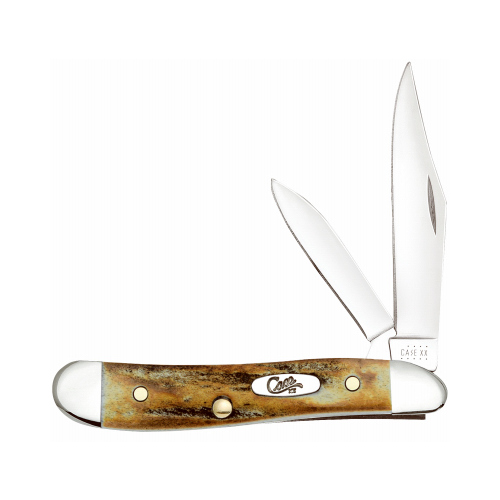 W R CASE & SONS CUTLERY CO 00048 Genuine Stag Handle Peanut Knife