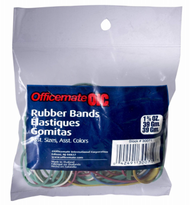 VICTOR TECHNOLOGY LLC 30071 Rubber Bands, Assorted Sizes & Colors, 1.375 oz.