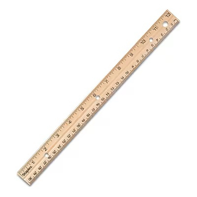 Staples 2773009 12 In. Wood Ruler