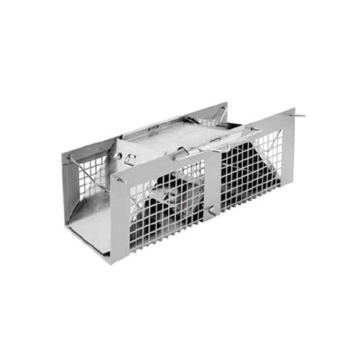 KINGFIELD INT ENTERPRISE LTD 903-831-1 2 Door Live Animal Cage Trap, Small, 3.25 x 10 x 10 In.