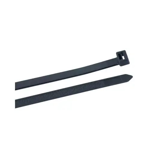 Cable Ties, Black, 24 In - pack of 50