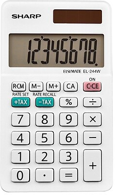 Staples 2681641 8-Digit Mini Desk Calculator