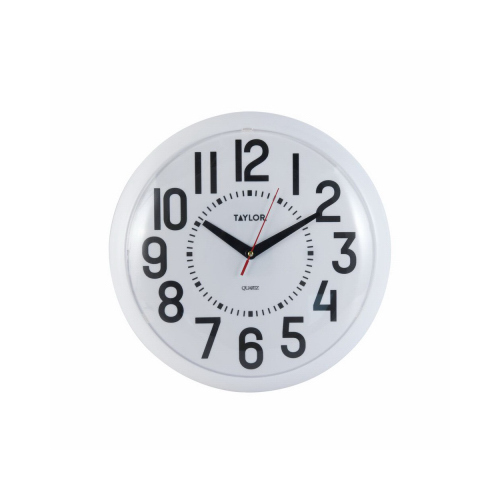 13.25" Round Dial Big and Bold Clock