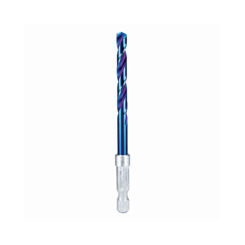 Mach-Blue Impact Twist Drill Bit, 7/32 In.