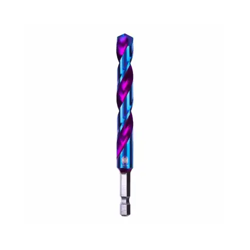 Mach-Blue Impact Twist Drill Bit, 7/16 In.