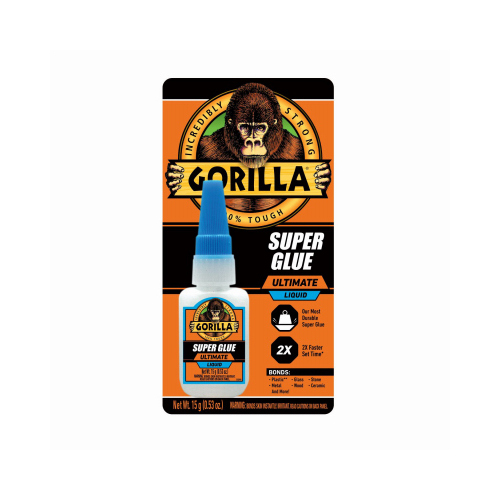 GORILLA GLUE 115803 Ultimate Super Glue, 15g