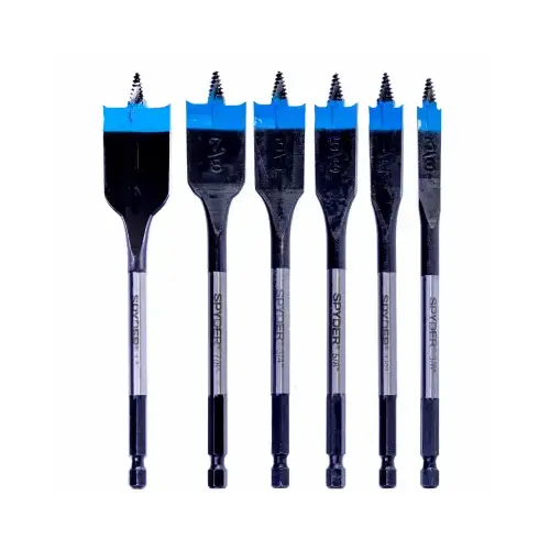 Stinger 6-Pc. Spade Woodboring Bit Set