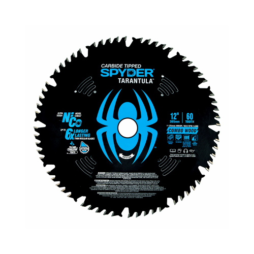 SM PRODUCTS LLC 13022 Tarantula Combination Circular Saw Blade, 60-Tooth, 12 In.